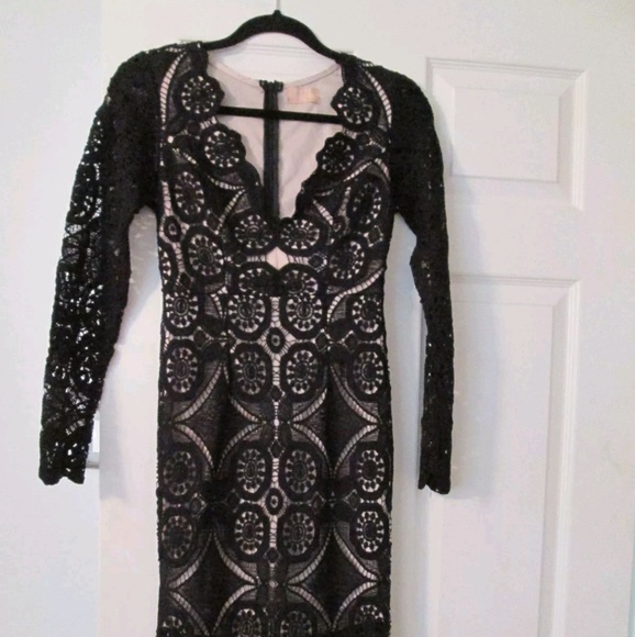 love triangle lace dress Love Triangle embroidered midaxi dress with shirred waist and lace up back in white